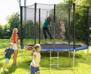 GIANTEX TRAMPOLINE WITH SAFETY ENCLOSURE review