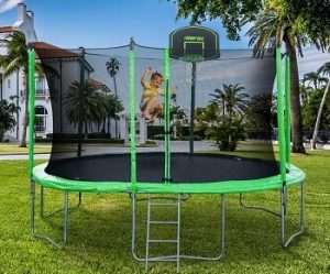 MERAX 14FT KIDS TRAMPOLINE review