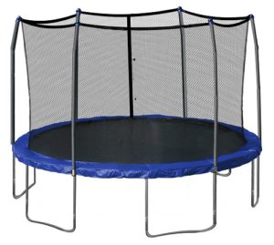 SKYWALKER TRAMPOLINE 15-FEET TRAMPOLINE AND ENCLOSURE WITH SPRING PAD