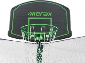 Trampoline Basketball Hoop