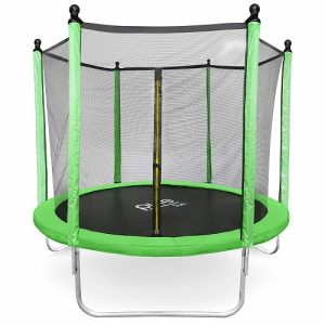 Pure Fun Dura-Bounce 8ft Trampoline With Enclosure